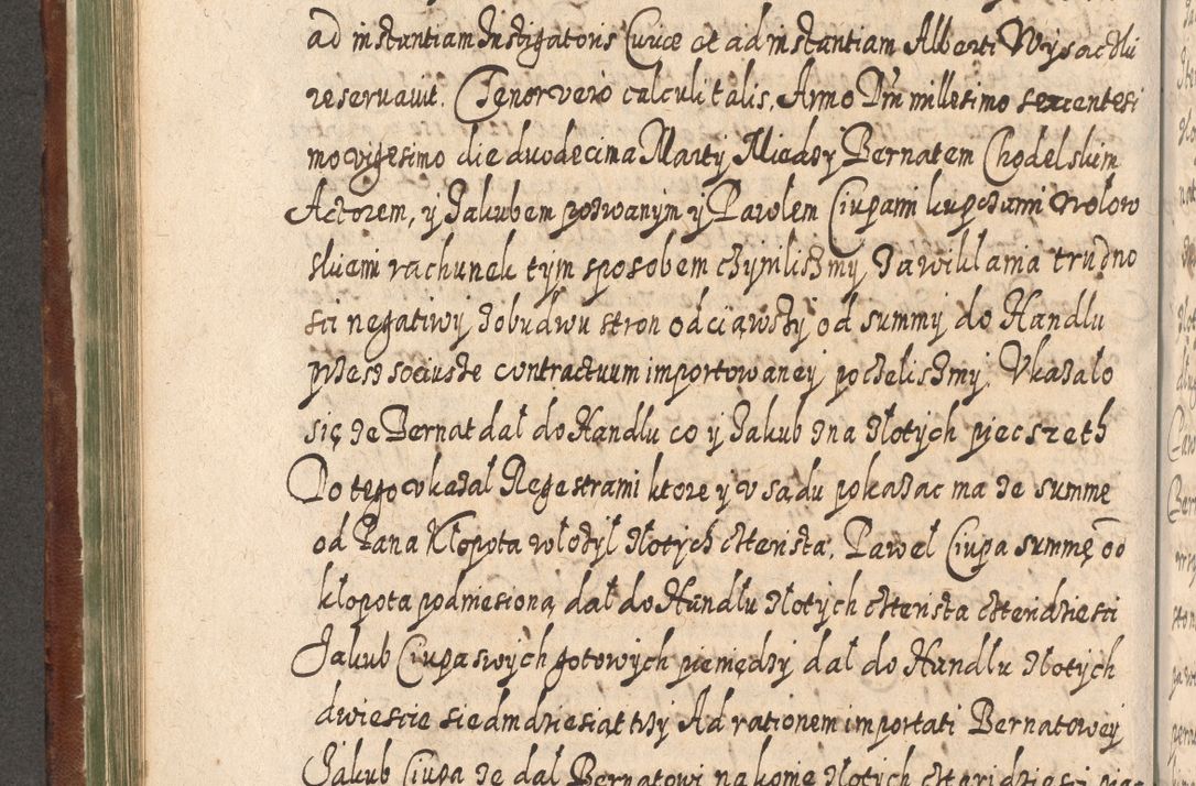 Zdjęcie nr 429 dla obiektu archiwalnego: Acta actorum, causarum spiritualium, civilium, criminalium, obligationum, quietationum, inscpritionum, cessionum, decimarum, testamentorum R. D. Martini Szyszkowski, episcopi Cracoviensis, ducis Severiensis in annis 1620 - 1623. Tomus secundus.