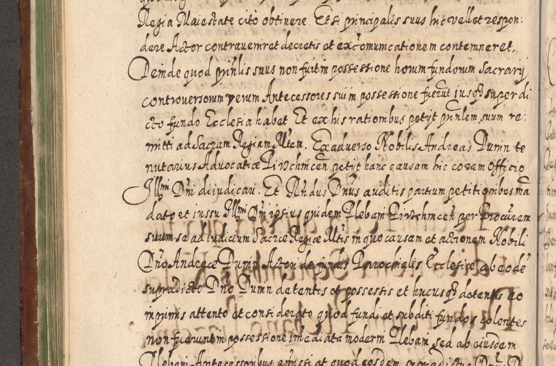 Zdjęcie nr 425 dla obiektu archiwalnego: Acta actorum, causarum spiritualium, civilium, criminalium, obligationum, quietationum, inscpritionum, cessionum, decimarum, testamentorum R. D. Martini Szyszkowski, episcopi Cracoviensis, ducis Severiensis in annis 1620 - 1623. Tomus secundus.