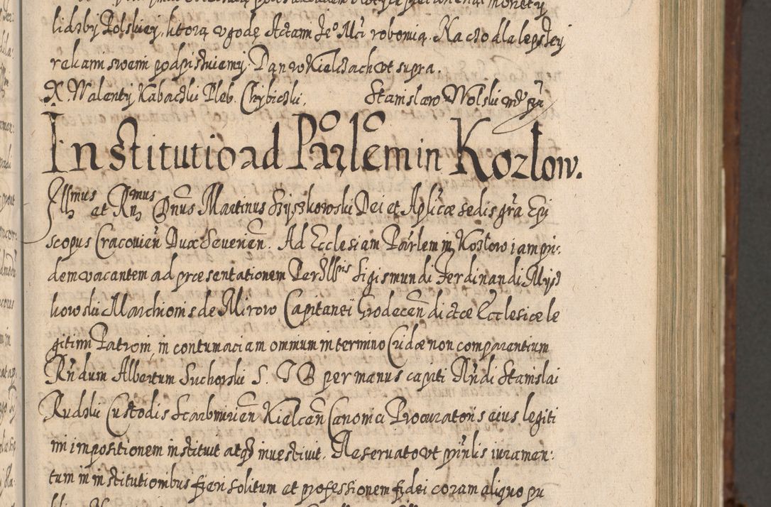 Zdjęcie nr 422 dla obiektu archiwalnego: Acta actorum, causarum spiritualium, civilium, criminalium, obligationum, quietationum, inscpritionum, cessionum, decimarum, testamentorum R. D. Martini Szyszkowski, episcopi Cracoviensis, ducis Severiensis in annis 1620 - 1623. Tomus secundus.