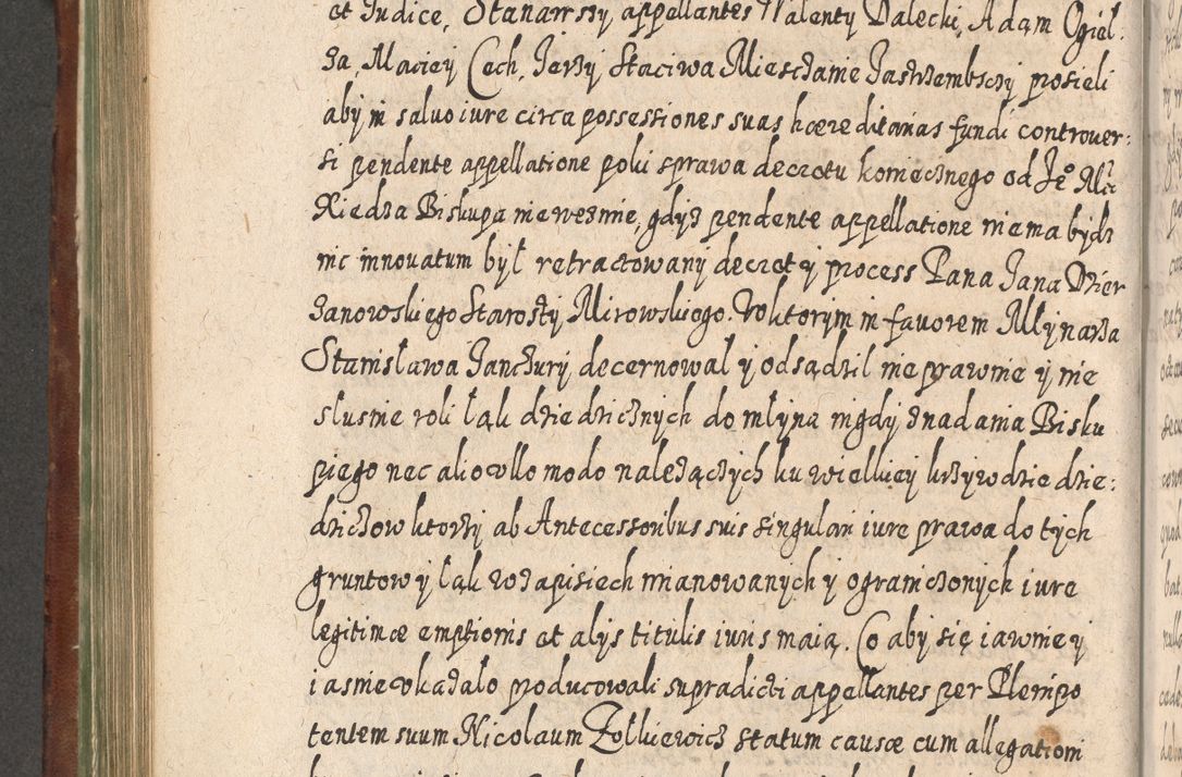 Zdjęcie nr 615 dla obiektu archiwalnego: Acta actorum, causarum spiritualium, civilium, criminalium, obligationum, quietationum, inscpritionum, cessionum, decimarum, testamentorum R. D. Martini Szyszkowski, episcopi Cracoviensis, ducis Severiensis in annis 1620 - 1623. Tomus secundus.