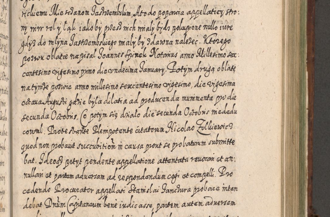 Zdjęcie nr 616 dla obiektu archiwalnego: Acta actorum, causarum spiritualium, civilium, criminalium, obligationum, quietationum, inscpritionum, cessionum, decimarum, testamentorum R. D. Martini Szyszkowski, episcopi Cracoviensis, ducis Severiensis in annis 1620 - 1623. Tomus secundus.