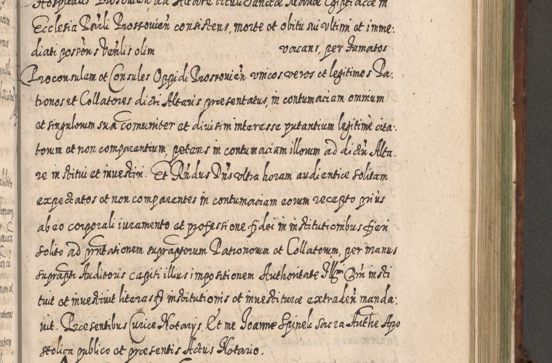 Zdjęcie nr 614 dla obiektu archiwalnego: Acta actorum, causarum spiritualium, civilium, criminalium, obligationum, quietationum, inscpritionum, cessionum, decimarum, testamentorum R. D. Martini Szyszkowski, episcopi Cracoviensis, ducis Severiensis in annis 1620 - 1623. Tomus secundus.