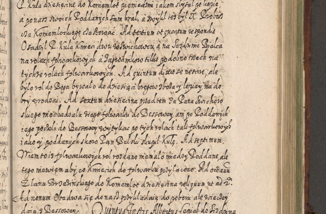 Zdjęcie nr 610 dla obiektu archiwalnego: Acta actorum, causarum spiritualium, civilium, criminalium, obligationum, quietationum, inscpritionum, cessionum, decimarum, testamentorum R. D. Martini Szyszkowski, episcopi Cracoviensis, ducis Severiensis in annis 1620 - 1623. Tomus secundus.
