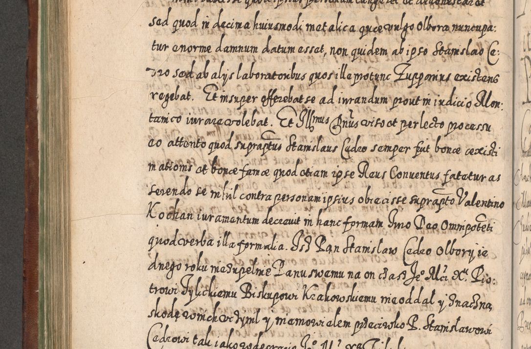 Zdjęcie nr 591 dla obiektu archiwalnego: Acta actorum, causarum spiritualium, civilium, criminalium, obligationum, quietationum, inscpritionum, cessionum, decimarum, testamentorum R. D. Martini Szyszkowski, episcopi Cracoviensis, ducis Severiensis in annis 1620 - 1623. Tomus secundus.