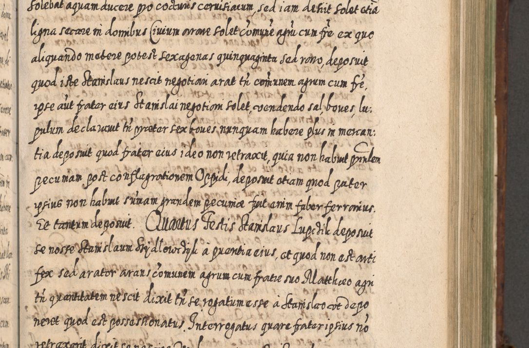 Zdjęcie nr 588 dla obiektu archiwalnego: Acta actorum, causarum spiritualium, civilium, criminalium, obligationum, quietationum, inscpritionum, cessionum, decimarum, testamentorum R. D. Martini Szyszkowski, episcopi Cracoviensis, ducis Severiensis in annis 1620 - 1623. Tomus secundus.