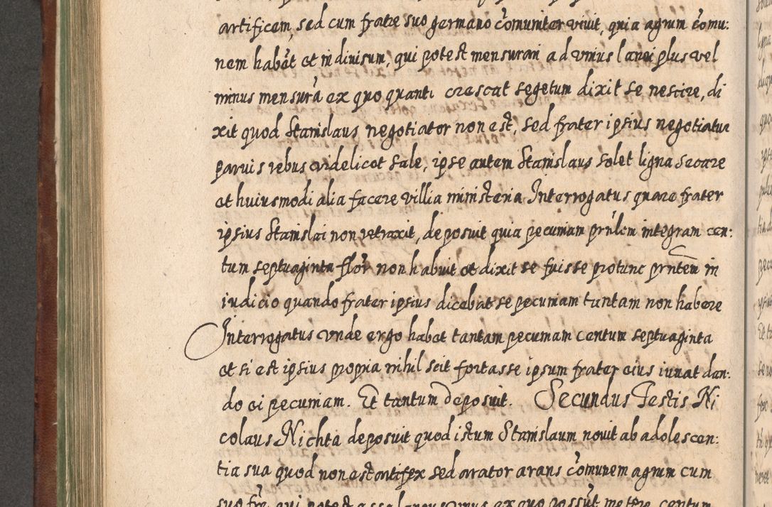 Zdjęcie nr 587 dla obiektu archiwalnego: Acta actorum, causarum spiritualium, civilium, criminalium, obligationum, quietationum, inscpritionum, cessionum, decimarum, testamentorum R. D. Martini Szyszkowski, episcopi Cracoviensis, ducis Severiensis in annis 1620 - 1623. Tomus secundus.