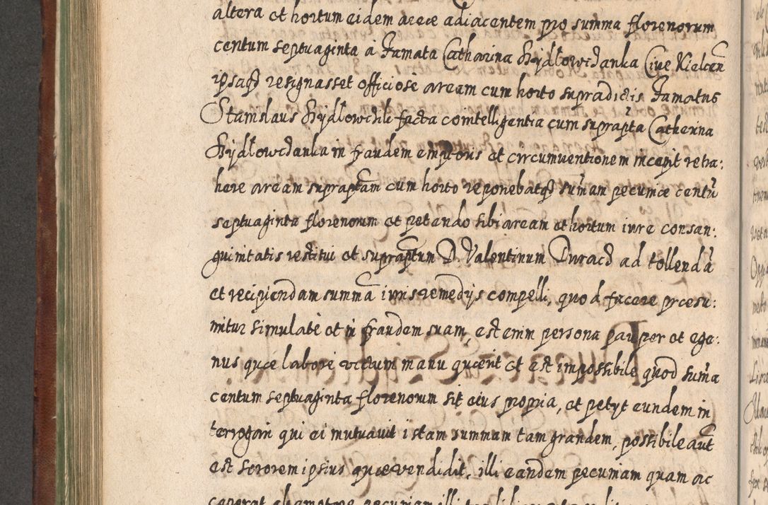Zdjęcie nr 583 dla obiektu archiwalnego: Acta actorum, causarum spiritualium, civilium, criminalium, obligationum, quietationum, inscpritionum, cessionum, decimarum, testamentorum R. D. Martini Szyszkowski, episcopi Cracoviensis, ducis Severiensis in annis 1620 - 1623. Tomus secundus.