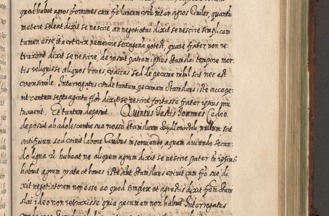 Zdjęcie nr 586 dla obiektu archiwalnego: Acta actorum, causarum spiritualium, civilium, criminalium, obligationum, quietationum, inscpritionum, cessionum, decimarum, testamentorum R. D. Martini Szyszkowski, episcopi Cracoviensis, ducis Severiensis in annis 1620 - 1623. Tomus secundus.