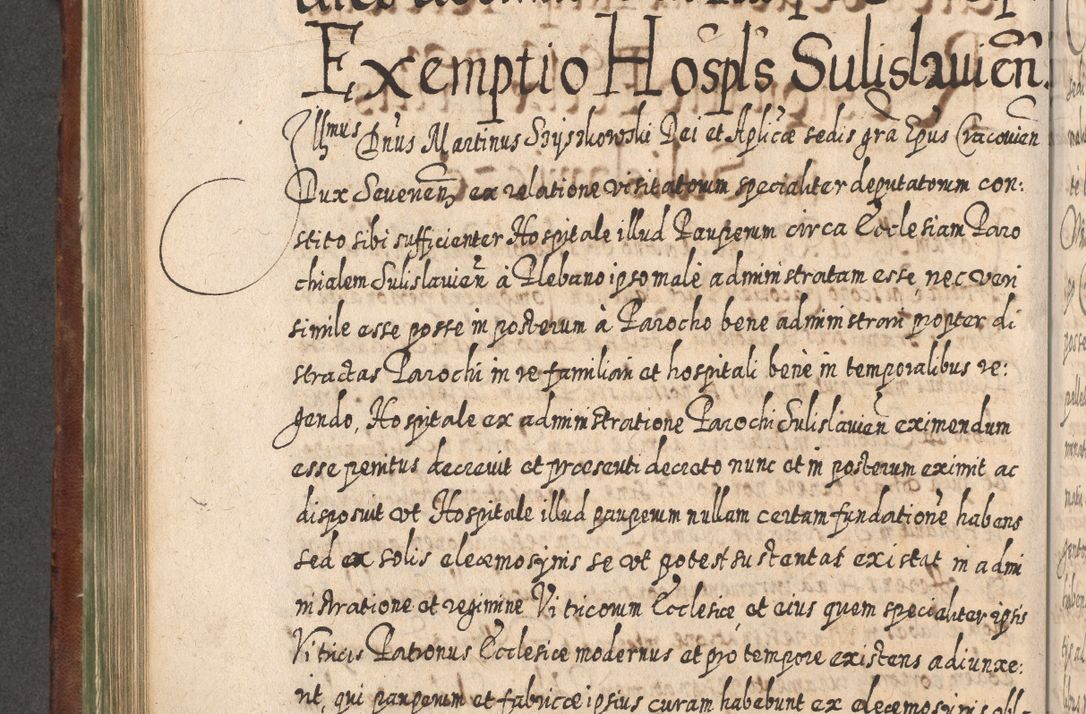 Zdjęcie nr 579 dla obiektu archiwalnego: Acta actorum, causarum spiritualium, civilium, criminalium, obligationum, quietationum, inscpritionum, cessionum, decimarum, testamentorum R. D. Martini Szyszkowski, episcopi Cracoviensis, ducis Severiensis in annis 1620 - 1623. Tomus secundus.
