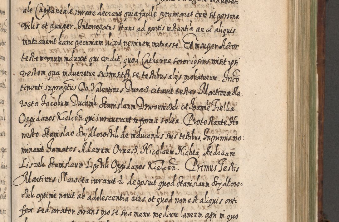 Zdjęcie nr 584 dla obiektu archiwalnego: Acta actorum, causarum spiritualium, civilium, criminalium, obligationum, quietationum, inscpritionum, cessionum, decimarum, testamentorum R. D. Martini Szyszkowski, episcopi Cracoviensis, ducis Severiensis in annis 1620 - 1623. Tomus secundus.