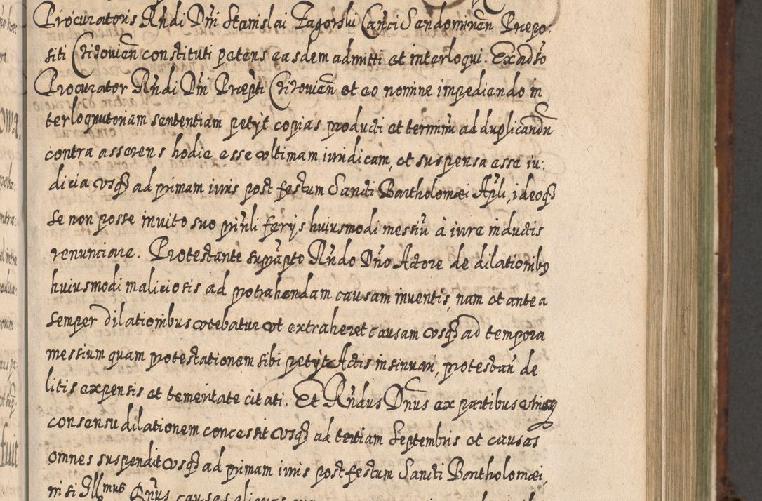 Zdjęcie nr 576 dla obiektu archiwalnego: Acta actorum, causarum spiritualium, civilium, criminalium, obligationum, quietationum, inscpritionum, cessionum, decimarum, testamentorum R. D. Martini Szyszkowski, episcopi Cracoviensis, ducis Severiensis in annis 1620 - 1623. Tomus secundus.