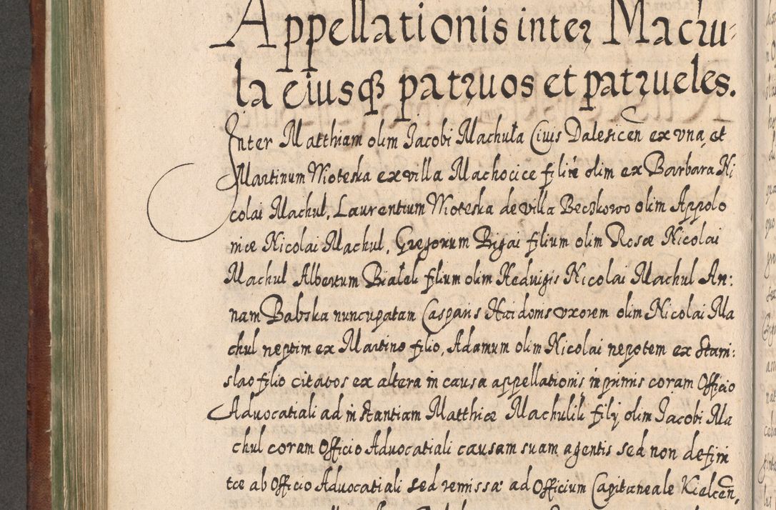 Zdjęcie nr 565 dla obiektu archiwalnego: Acta actorum, causarum spiritualium, civilium, criminalium, obligationum, quietationum, inscpritionum, cessionum, decimarum, testamentorum R. D. Martini Szyszkowski, episcopi Cracoviensis, ducis Severiensis in annis 1620 - 1623. Tomus secundus.
