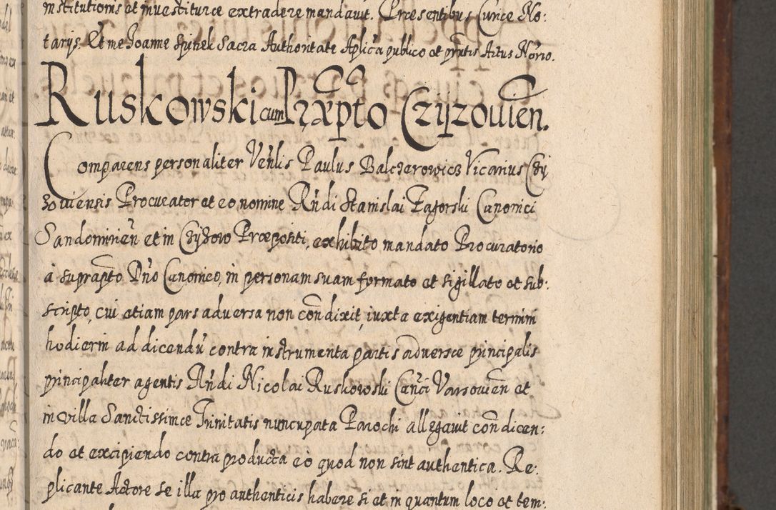Zdjęcie nr 564 dla obiektu archiwalnego: Acta actorum, causarum spiritualium, civilium, criminalium, obligationum, quietationum, inscpritionum, cessionum, decimarum, testamentorum R. D. Martini Szyszkowski, episcopi Cracoviensis, ducis Severiensis in annis 1620 - 1623. Tomus secundus.