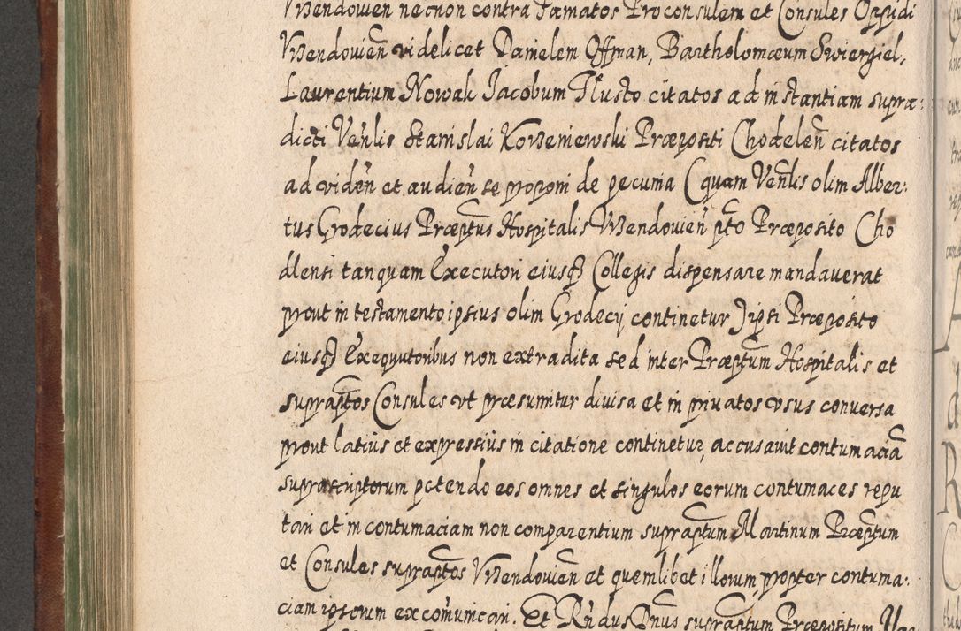 Zdjęcie nr 561 dla obiektu archiwalnego: Acta actorum, causarum spiritualium, civilium, criminalium, obligationum, quietationum, inscpritionum, cessionum, decimarum, testamentorum R. D. Martini Szyszkowski, episcopi Cracoviensis, ducis Severiensis in annis 1620 - 1623. Tomus secundus.