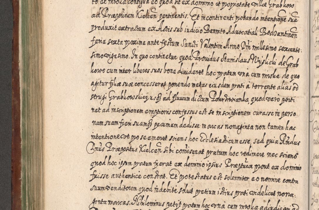 Zdjęcie nr 557 dla obiektu archiwalnego: Acta actorum, causarum spiritualium, civilium, criminalium, obligationum, quietationum, inscpritionum, cessionum, decimarum, testamentorum R. D. Martini Szyszkowski, episcopi Cracoviensis, ducis Severiensis in annis 1620 - 1623. Tomus secundus.