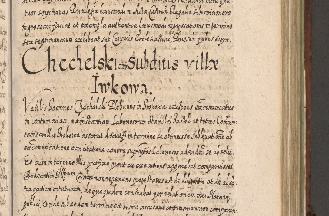 Zdjęcie nr 552 dla obiektu archiwalnego: Acta actorum, causarum spiritualium, civilium, criminalium, obligationum, quietationum, inscpritionum, cessionum, decimarum, testamentorum R. D. Martini Szyszkowski, episcopi Cracoviensis, ducis Severiensis in annis 1620 - 1623. Tomus secundus.