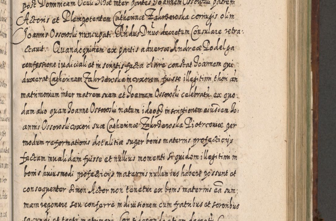 Zdjęcie nr 548 dla obiektu archiwalnego: Acta actorum, causarum spiritualium, civilium, criminalium, obligationum, quietationum, inscpritionum, cessionum, decimarum, testamentorum R. D. Martini Szyszkowski, episcopi Cracoviensis, ducis Severiensis in annis 1620 - 1623. Tomus secundus.