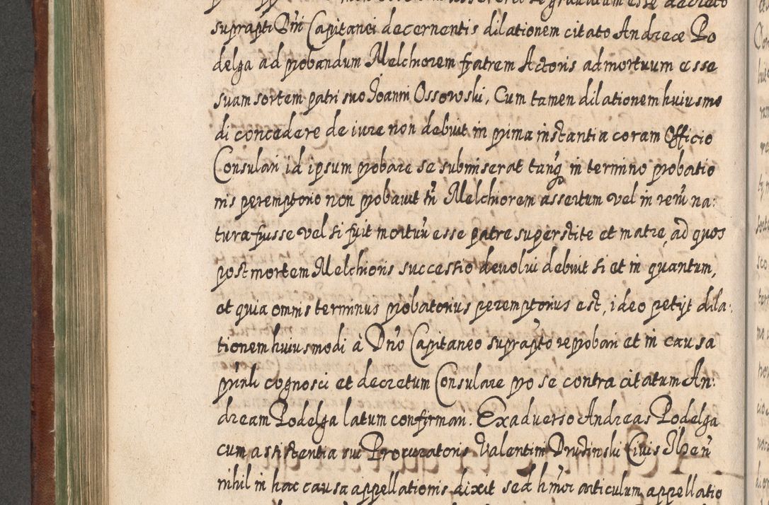Zdjęcie nr 545 dla obiektu archiwalnego: Acta actorum, causarum spiritualium, civilium, criminalium, obligationum, quietationum, inscpritionum, cessionum, decimarum, testamentorum R. D. Martini Szyszkowski, episcopi Cracoviensis, ducis Severiensis in annis 1620 - 1623. Tomus secundus.