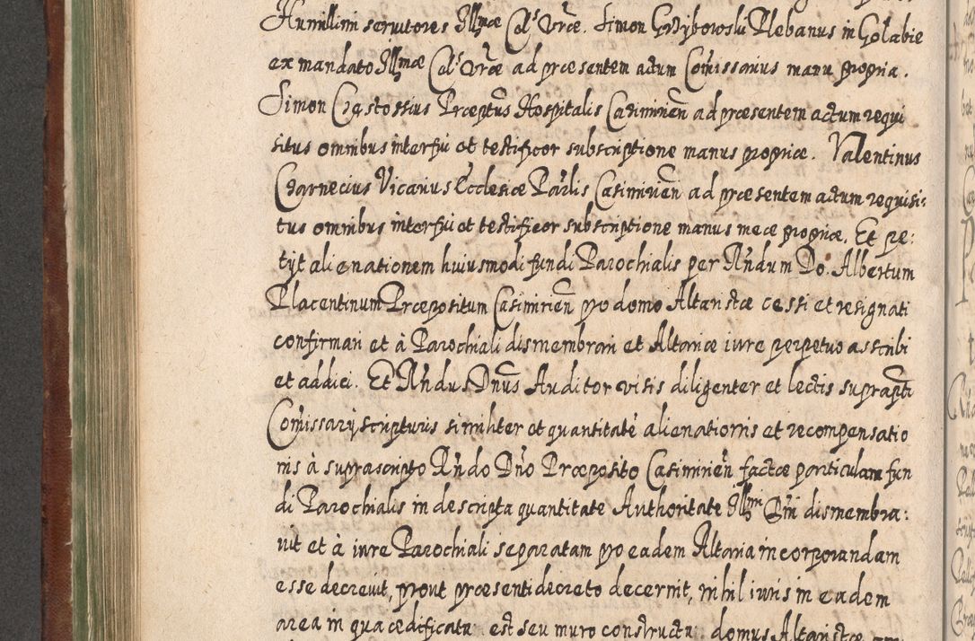 Zdjęcie nr 541 dla obiektu archiwalnego: Acta actorum, causarum spiritualium, civilium, criminalium, obligationum, quietationum, inscpritionum, cessionum, decimarum, testamentorum R. D. Martini Szyszkowski, episcopi Cracoviensis, ducis Severiensis in annis 1620 - 1623. Tomus secundus.