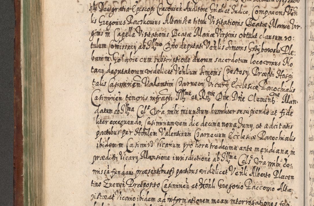 Zdjęcie nr 539 dla obiektu archiwalnego: Acta actorum, causarum spiritualium, civilium, criminalium, obligationum, quietationum, inscpritionum, cessionum, decimarum, testamentorum R. D. Martini Szyszkowski, episcopi Cracoviensis, ducis Severiensis in annis 1620 - 1623. Tomus secundus.
