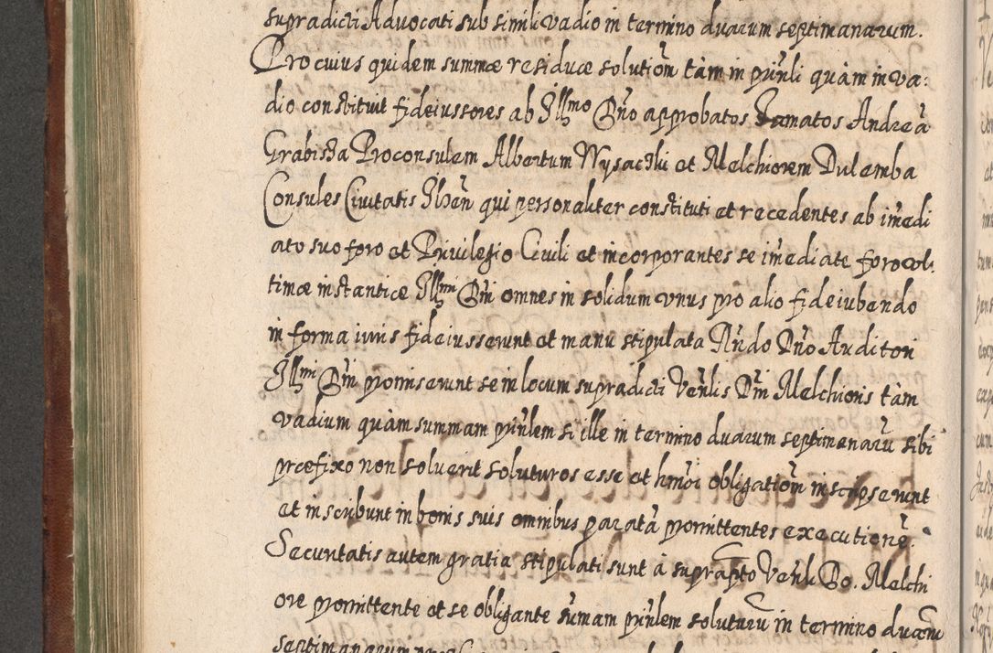 Zdjęcie nr 537 dla obiektu archiwalnego: Acta actorum, causarum spiritualium, civilium, criminalium, obligationum, quietationum, inscpritionum, cessionum, decimarum, testamentorum R. D. Martini Szyszkowski, episcopi Cracoviensis, ducis Severiensis in annis 1620 - 1623. Tomus secundus.