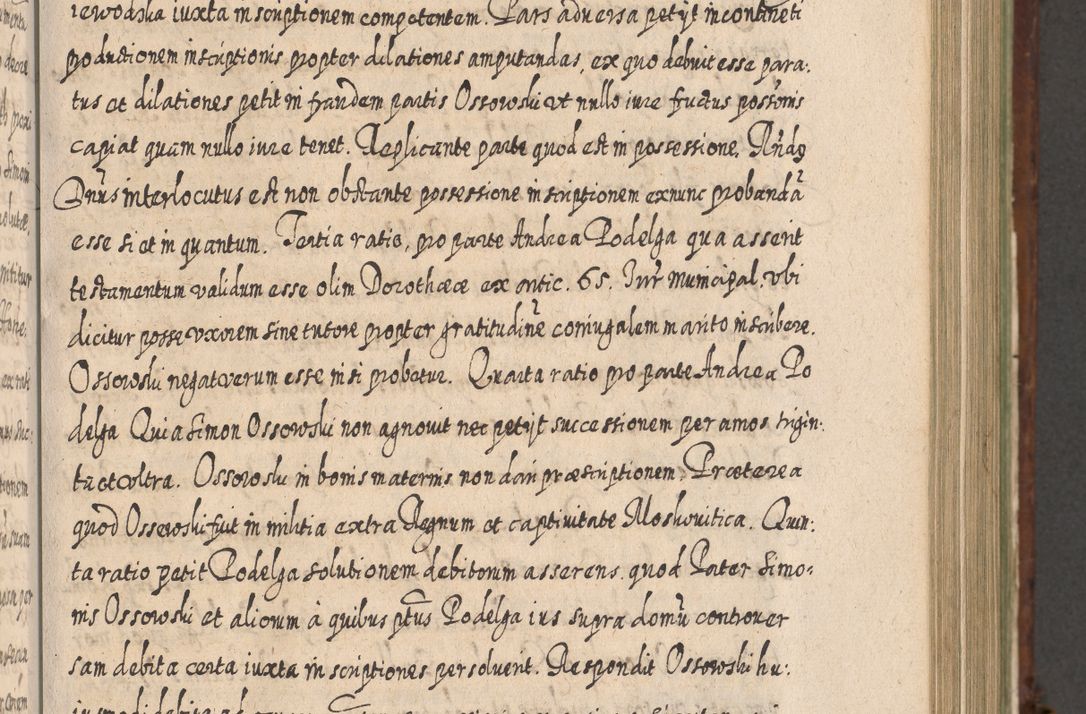 Zdjęcie nr 534 dla obiektu archiwalnego: Acta actorum, causarum spiritualium, civilium, criminalium, obligationum, quietationum, inscpritionum, cessionum, decimarum, testamentorum R. D. Martini Szyszkowski, episcopi Cracoviensis, ducis Severiensis in annis 1620 - 1623. Tomus secundus.