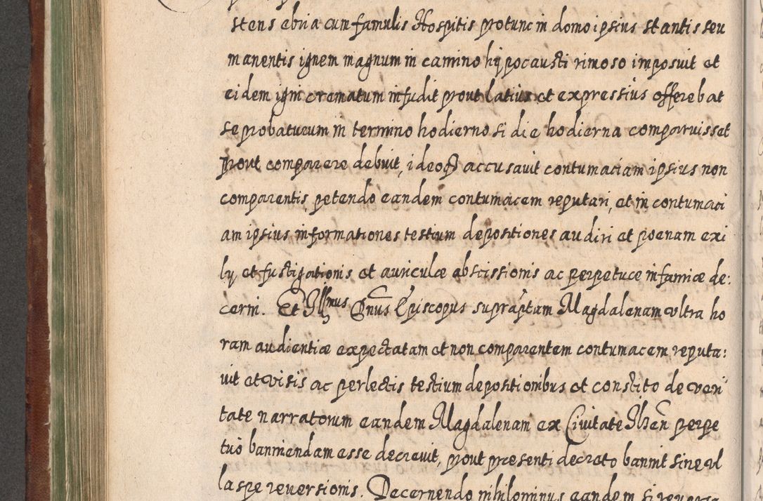 Zdjęcie nr 529 dla obiektu archiwalnego: Acta actorum, causarum spiritualium, civilium, criminalium, obligationum, quietationum, inscpritionum, cessionum, decimarum, testamentorum R. D. Martini Szyszkowski, episcopi Cracoviensis, ducis Severiensis in annis 1620 - 1623. Tomus secundus.