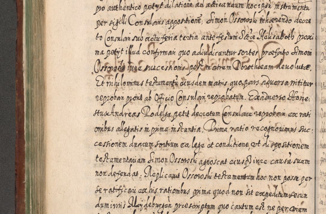Zdjęcie nr 533 dla obiektu archiwalnego: Acta actorum, causarum spiritualium, civilium, criminalium, obligationum, quietationum, inscpritionum, cessionum, decimarum, testamentorum R. D. Martini Szyszkowski, episcopi Cracoviensis, ducis Severiensis in annis 1620 - 1623. Tomus secundus.