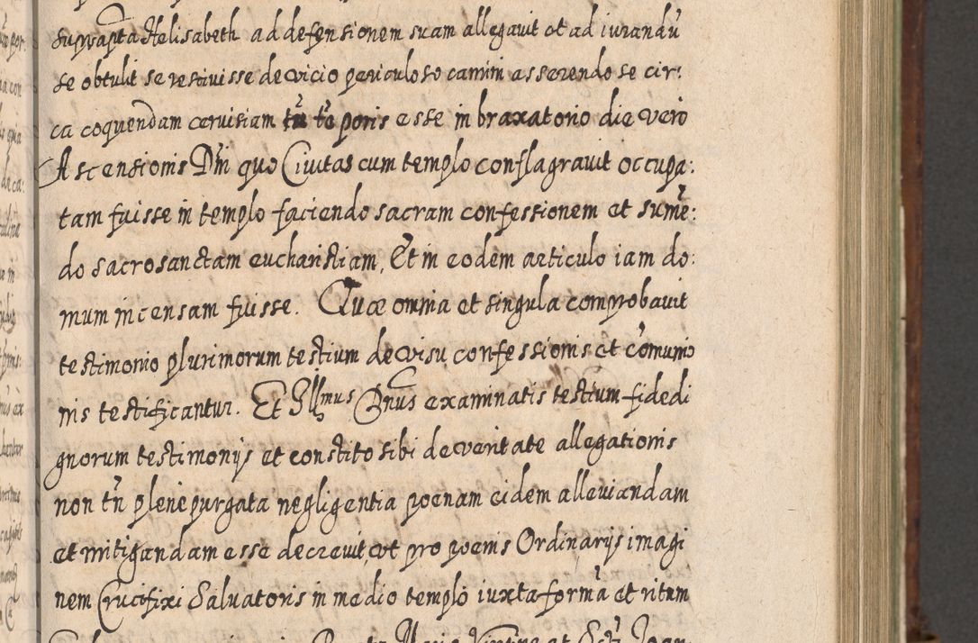 Zdjęcie nr 528 dla obiektu archiwalnego: Acta actorum, causarum spiritualium, civilium, criminalium, obligationum, quietationum, inscpritionum, cessionum, decimarum, testamentorum R. D. Martini Szyszkowski, episcopi Cracoviensis, ducis Severiensis in annis 1620 - 1623. Tomus secundus.
