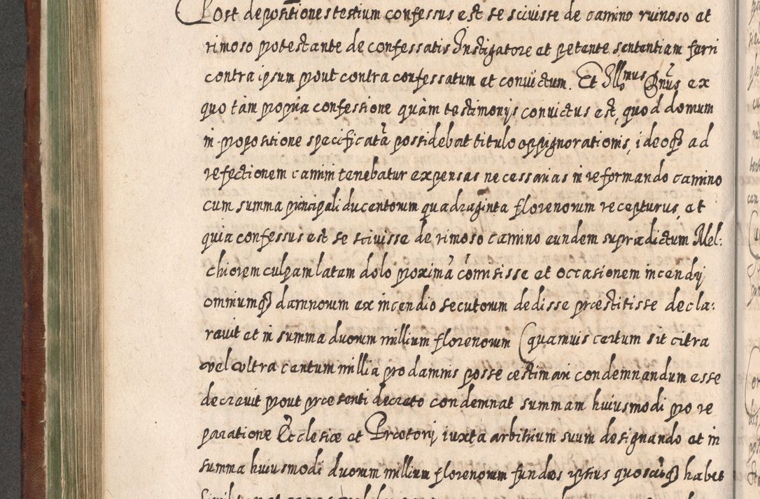 Zdjęcie nr 525 dla obiektu archiwalnego: Acta actorum, causarum spiritualium, civilium, criminalium, obligationum, quietationum, inscpritionum, cessionum, decimarum, testamentorum R. D. Martini Szyszkowski, episcopi Cracoviensis, ducis Severiensis in annis 1620 - 1623. Tomus secundus.