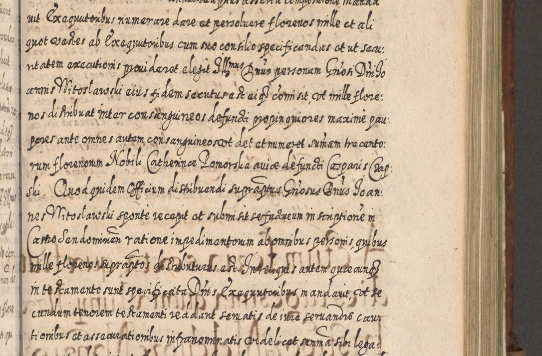 Zdjęcie nr 522 dla obiektu archiwalnego: Acta actorum, causarum spiritualium, civilium, criminalium, obligationum, quietationum, inscpritionum, cessionum, decimarum, testamentorum R. D. Martini Szyszkowski, episcopi Cracoviensis, ducis Severiensis in annis 1620 - 1623. Tomus secundus.