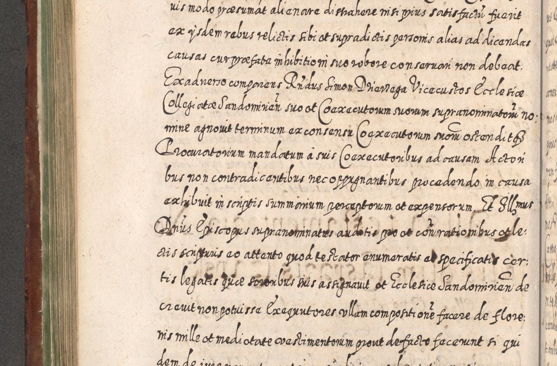 Zdjęcie nr 521 dla obiektu archiwalnego: Acta actorum, causarum spiritualium, civilium, criminalium, obligationum, quietationum, inscpritionum, cessionum, decimarum, testamentorum R. D. Martini Szyszkowski, episcopi Cracoviensis, ducis Severiensis in annis 1620 - 1623. Tomus secundus.