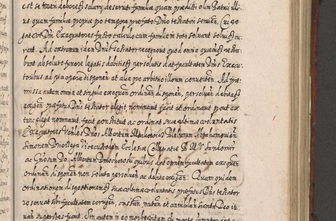 Zdjęcie nr 516 dla obiektu archiwalnego: Acta actorum, causarum spiritualium, civilium, criminalium, obligationum, quietationum, inscpritionum, cessionum, decimarum, testamentorum R. D. Martini Szyszkowski, episcopi Cracoviensis, ducis Severiensis in annis 1620 - 1623. Tomus secundus.