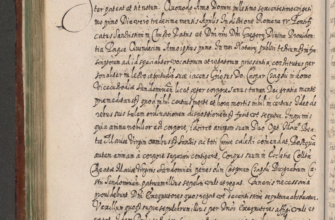 Zdjęcie nr 515 dla obiektu archiwalnego: Acta actorum, causarum spiritualium, civilium, criminalium, obligationum, quietationum, inscpritionum, cessionum, decimarum, testamentorum R. D. Martini Szyszkowski, episcopi Cracoviensis, ducis Severiensis in annis 1620 - 1623. Tomus secundus.