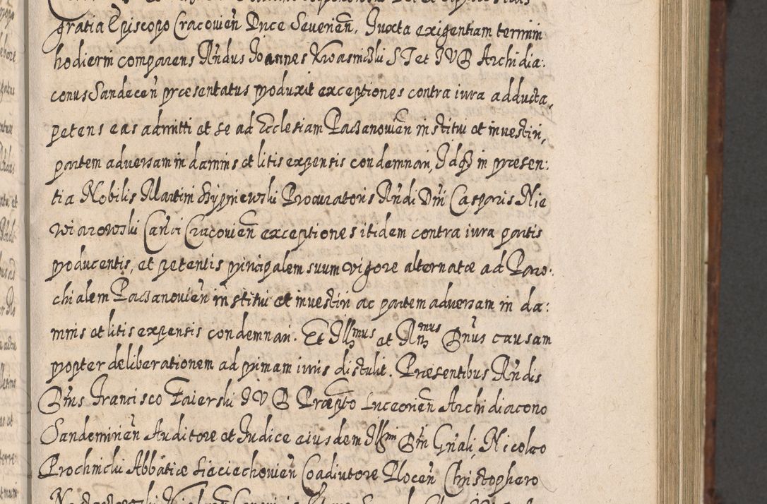 Zdjęcie nr 512 dla obiektu archiwalnego: Acta actorum, causarum spiritualium, civilium, criminalium, obligationum, quietationum, inscpritionum, cessionum, decimarum, testamentorum R. D. Martini Szyszkowski, episcopi Cracoviensis, ducis Severiensis in annis 1620 - 1623. Tomus secundus.
