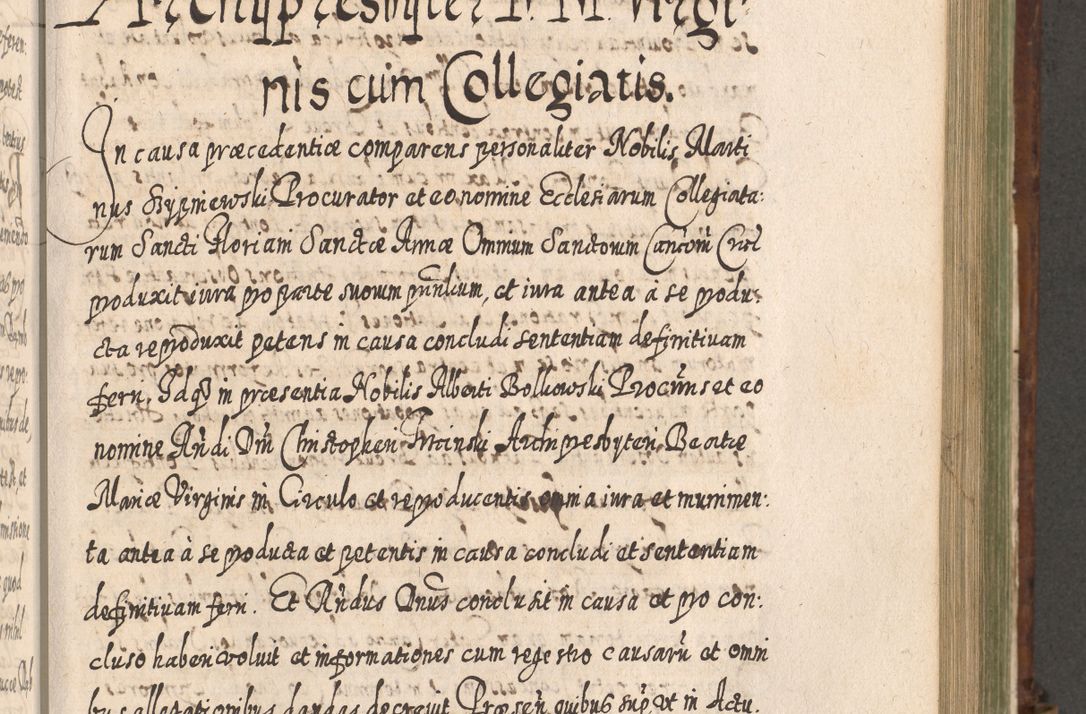 Zdjęcie nr 792 dla obiektu archiwalnego: Acta actorum, causarum spiritualium, civilium, criminalium, obligationum, quietationum, inscpritionum, cessionum, decimarum, testamentorum R. D. Martini Szyszkowski, episcopi Cracoviensis, ducis Severiensis in annis 1620 - 1623. Tomus secundus.