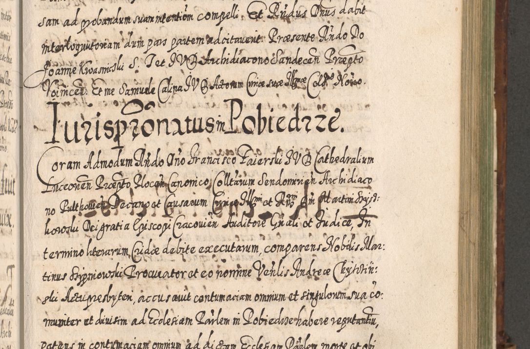 Zdjęcie nr 796 dla obiektu archiwalnego: Acta actorum, causarum spiritualium, civilium, criminalium, obligationum, quietationum, inscpritionum, cessionum, decimarum, testamentorum R. D. Martini Szyszkowski, episcopi Cracoviensis, ducis Severiensis in annis 1620 - 1623. Tomus secundus.