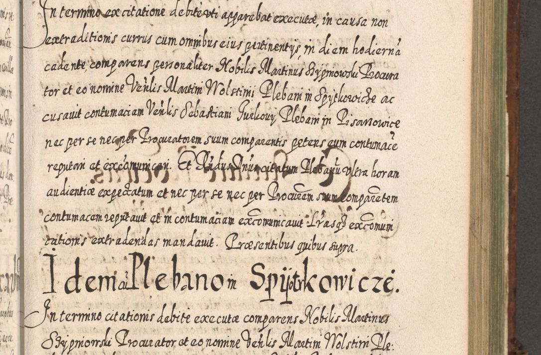 Zdjęcie nr 786 dla obiektu archiwalnego: Acta actorum, causarum spiritualium, civilium, criminalium, obligationum, quietationum, inscpritionum, cessionum, decimarum, testamentorum R. D. Martini Szyszkowski, episcopi Cracoviensis, ducis Severiensis in annis 1620 - 1623. Tomus secundus.