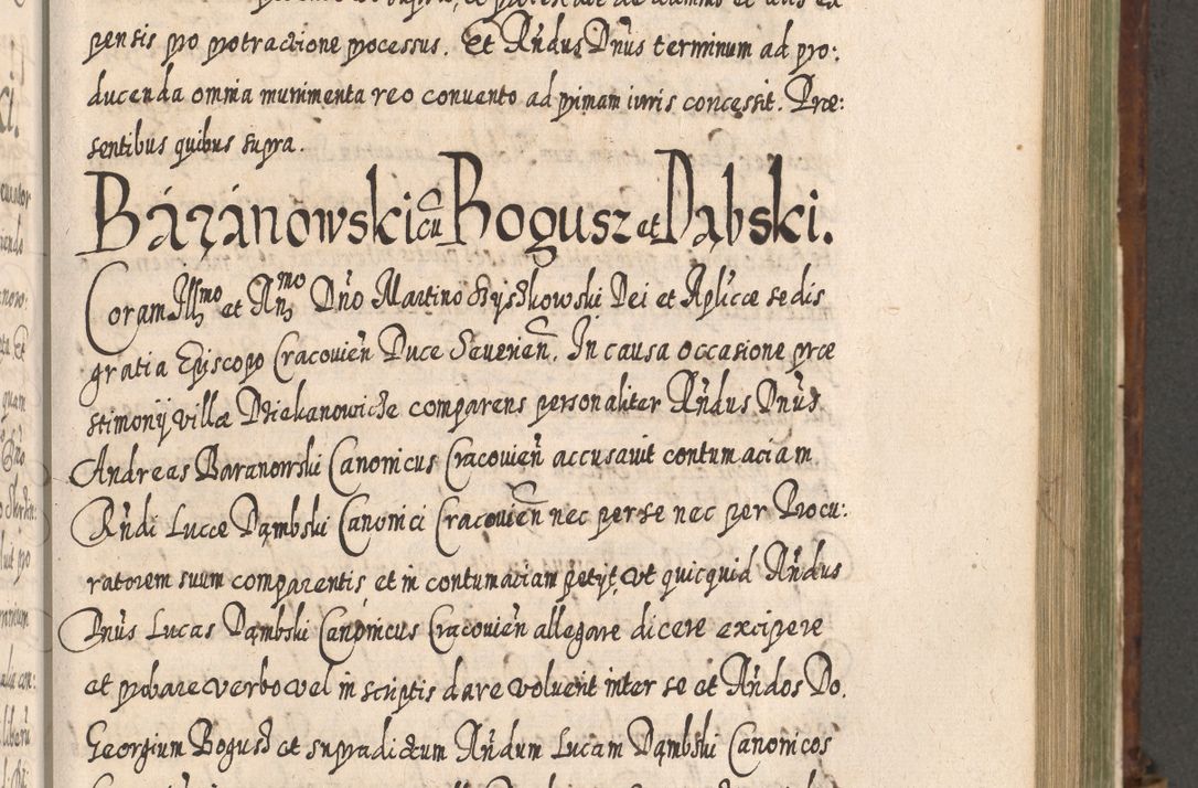 Zdjęcie nr 790 dla obiektu archiwalnego: Acta actorum, causarum spiritualium, civilium, criminalium, obligationum, quietationum, inscpritionum, cessionum, decimarum, testamentorum R. D. Martini Szyszkowski, episcopi Cracoviensis, ducis Severiensis in annis 1620 - 1623. Tomus secundus.