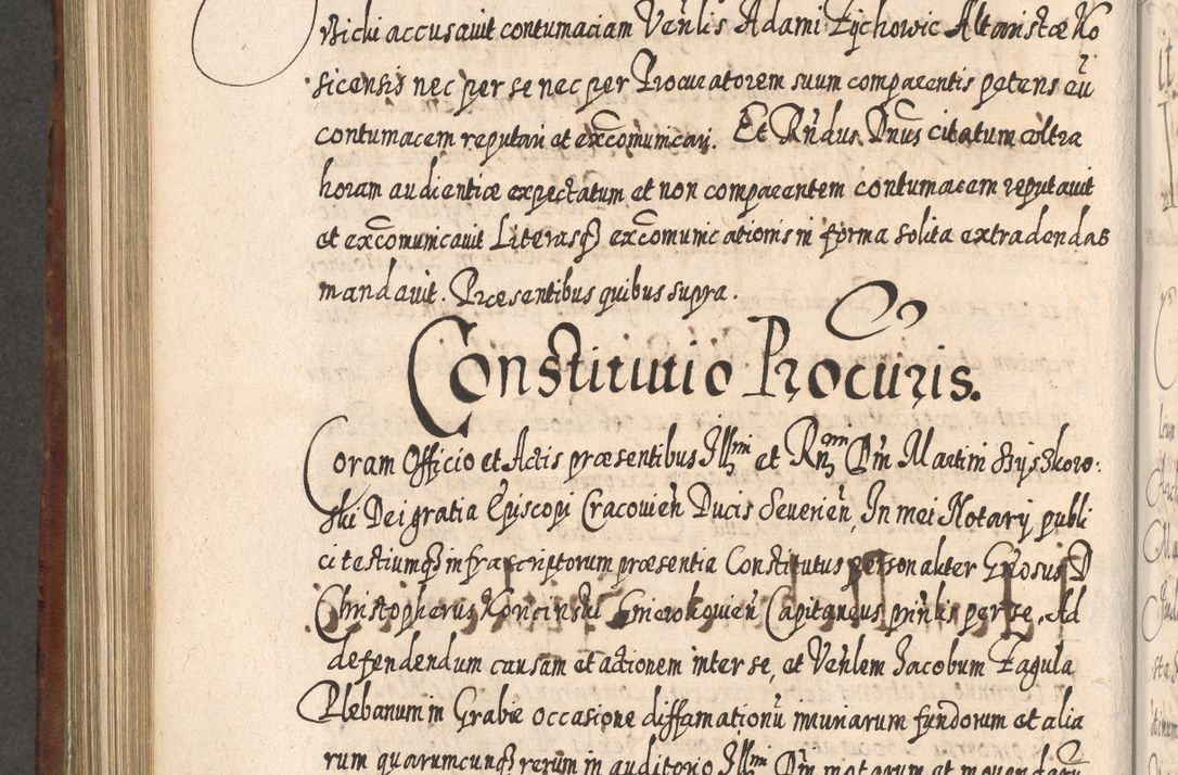 Zdjęcie nr 787 dla obiektu archiwalnego: Acta actorum, causarum spiritualium, civilium, criminalium, obligationum, quietationum, inscpritionum, cessionum, decimarum, testamentorum R. D. Martini Szyszkowski, episcopi Cracoviensis, ducis Severiensis in annis 1620 - 1623. Tomus secundus.