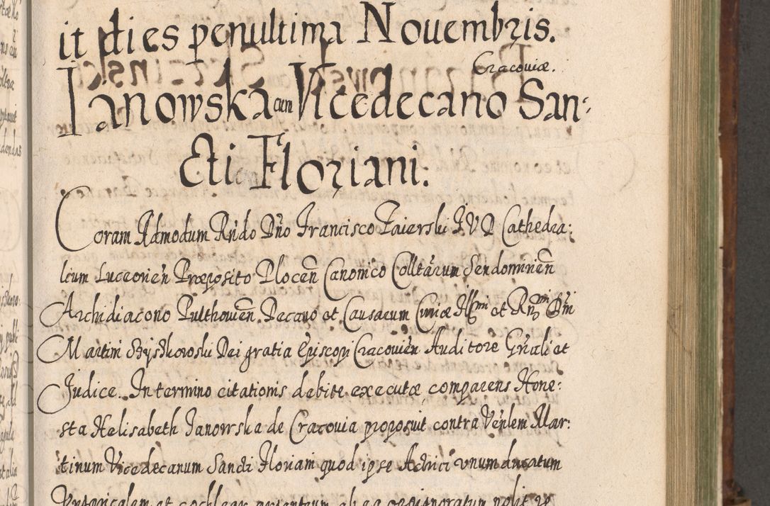 Zdjęcie nr 788 dla obiektu archiwalnego: Acta actorum, causarum spiritualium, civilium, criminalium, obligationum, quietationum, inscpritionum, cessionum, decimarum, testamentorum R. D. Martini Szyszkowski, episcopi Cracoviensis, ducis Severiensis in annis 1620 - 1623. Tomus secundus.