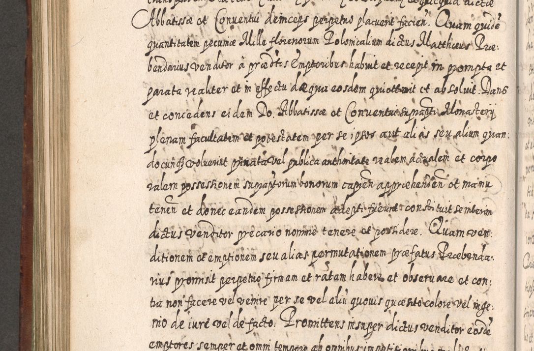 Zdjęcie nr 775 dla obiektu archiwalnego: Acta actorum, causarum spiritualium, civilium, criminalium, obligationum, quietationum, inscpritionum, cessionum, decimarum, testamentorum R. D. Martini Szyszkowski, episcopi Cracoviensis, ducis Severiensis in annis 1620 - 1623. Tomus secundus.