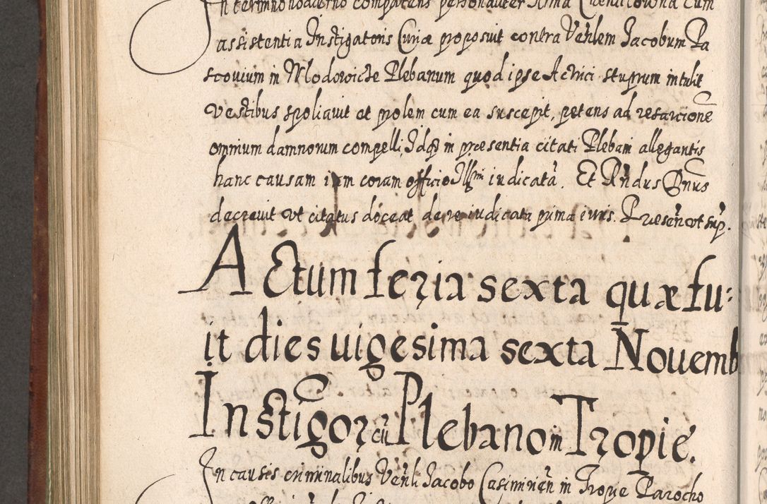Zdjęcie nr 765 dla obiektu archiwalnego: Acta actorum, causarum spiritualium, civilium, criminalium, obligationum, quietationum, inscpritionum, cessionum, decimarum, testamentorum R. D. Martini Szyszkowski, episcopi Cracoviensis, ducis Severiensis in annis 1620 - 1623. Tomus secundus.