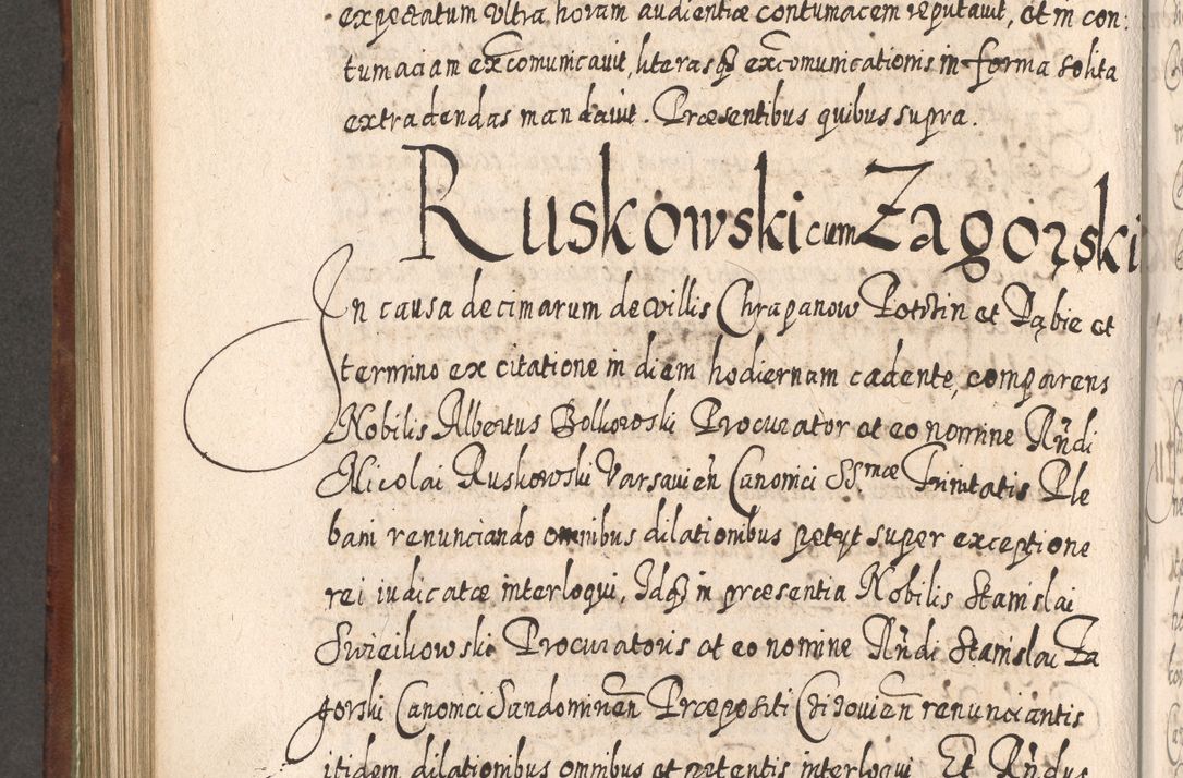 Zdjęcie nr 763 dla obiektu archiwalnego: Acta actorum, causarum spiritualium, civilium, criminalium, obligationum, quietationum, inscpritionum, cessionum, decimarum, testamentorum R. D. Martini Szyszkowski, episcopi Cracoviensis, ducis Severiensis in annis 1620 - 1623. Tomus secundus.