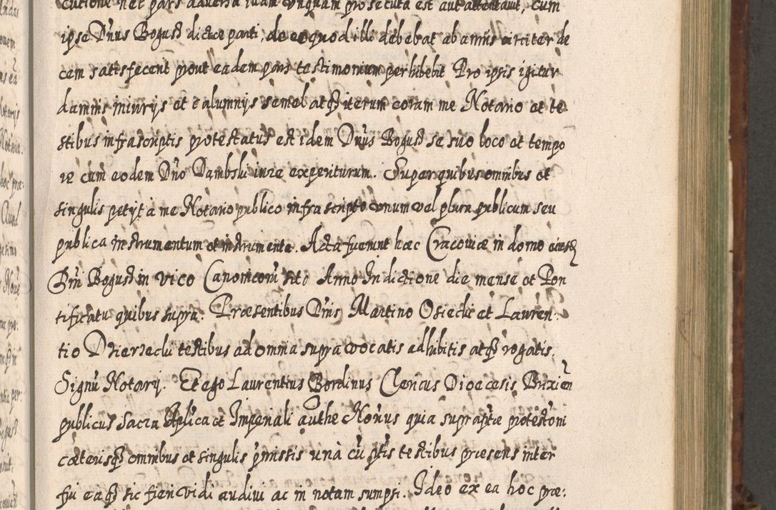 Zdjęcie nr 772 dla obiektu archiwalnego: Acta actorum, causarum spiritualium, civilium, criminalium, obligationum, quietationum, inscpritionum, cessionum, decimarum, testamentorum R. D. Martini Szyszkowski, episcopi Cracoviensis, ducis Severiensis in annis 1620 - 1623. Tomus secundus.