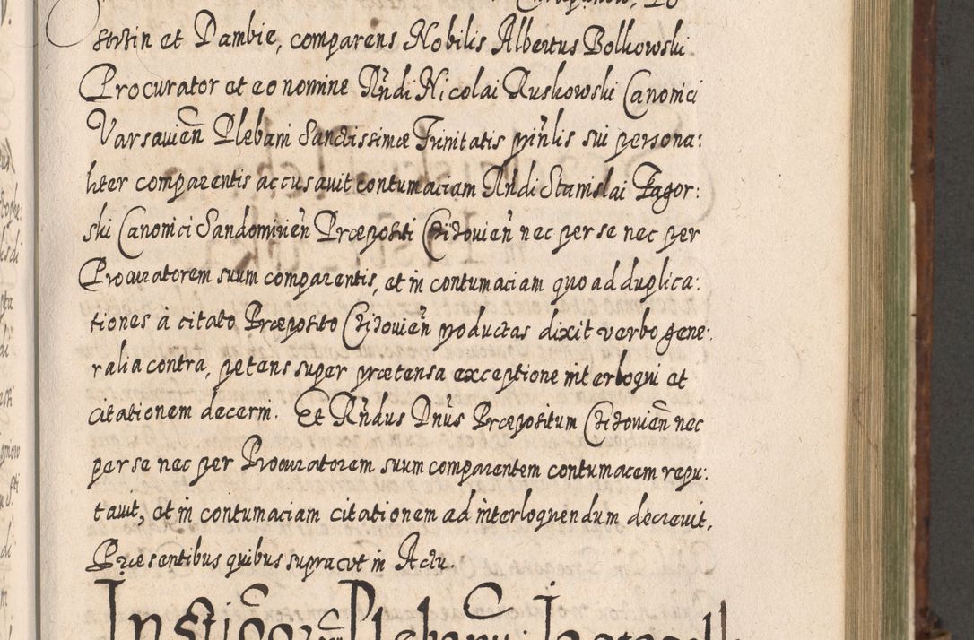 Zdjęcie nr 756 dla obiektu archiwalnego: Acta actorum, causarum spiritualium, civilium, criminalium, obligationum, quietationum, inscpritionum, cessionum, decimarum, testamentorum R. D. Martini Szyszkowski, episcopi Cracoviensis, ducis Severiensis in annis 1620 - 1623. Tomus secundus.
