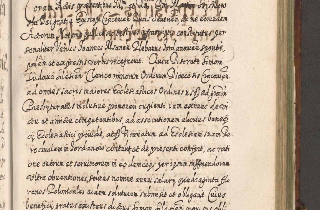 Zdjęcie nr 752 dla obiektu archiwalnego: Acta actorum, causarum spiritualium, civilium, criminalium, obligationum, quietationum, inscpritionum, cessionum, decimarum, testamentorum R. D. Martini Szyszkowski, episcopi Cracoviensis, ducis Severiensis in annis 1620 - 1623. Tomus secundus.