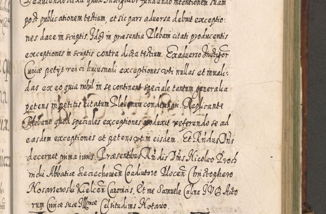Zdjęcie nr 740 dla obiektu archiwalnego: Acta actorum, causarum spiritualium, civilium, criminalium, obligationum, quietationum, inscpritionum, cessionum, decimarum, testamentorum R. D. Martini Szyszkowski, episcopi Cracoviensis, ducis Severiensis in annis 1620 - 1623. Tomus secundus.