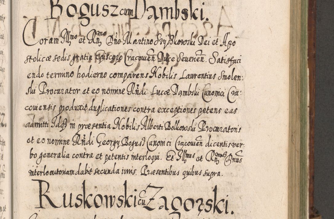 Zdjęcie nr 742 dla obiektu archiwalnego: Acta actorum, causarum spiritualium, civilium, criminalium, obligationum, quietationum, inscpritionum, cessionum, decimarum, testamentorum R. D. Martini Szyszkowski, episcopi Cracoviensis, ducis Severiensis in annis 1620 - 1623. Tomus secundus.