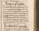 Zdjęcie nr 742 dla obiektu archiwalnego: Acta actorum, causarum spiritualium, civilium, criminalium, obligationum, quietationum, inscpritionum, cessionum, decimarum, testamentorum R. D. Martini Szyszkowski, episcopi Cracoviensis, ducis Severiensis in annis 1620 - 1623. Tomus secundus.